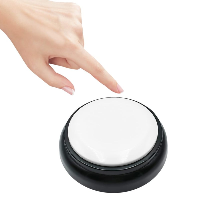 MAUJOY Large Talking Button Clock Talking Alarm Clock Tells Time Day and Date Talking Alarm Clock with Volume Control Alarm Gift for Clock for MotherFatherSeniorsElderlyBlind People